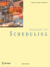 JOURNAL OF SCHEDULING封面